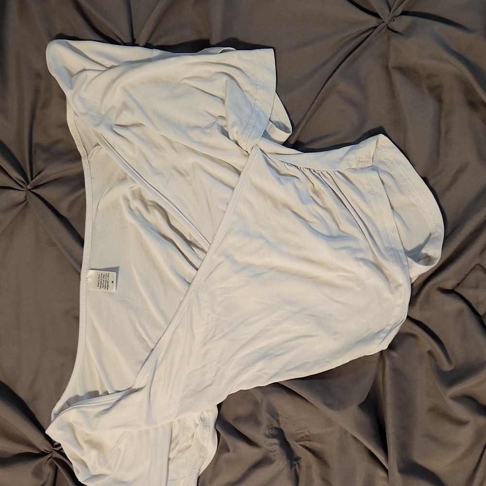 White Crop top